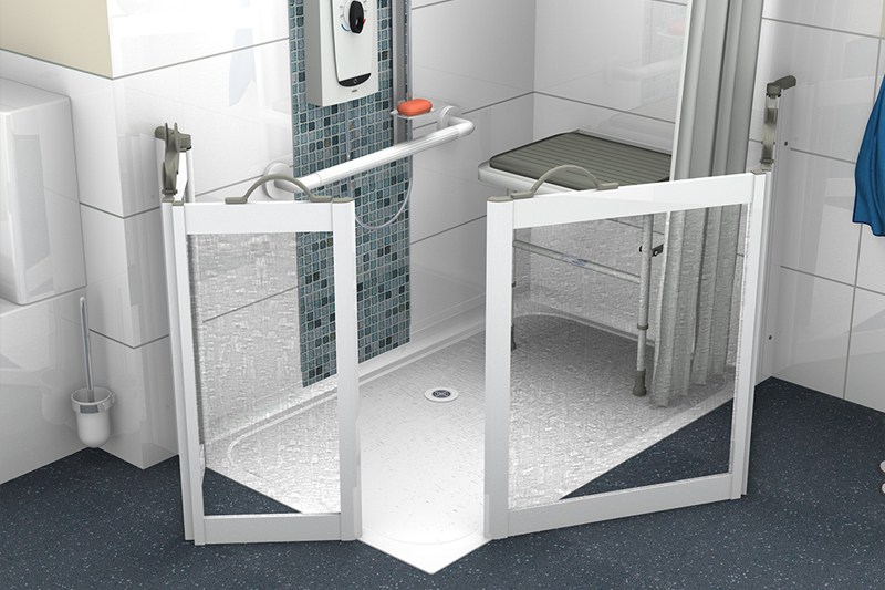 Level Access Shower MT Mobility Bath Co