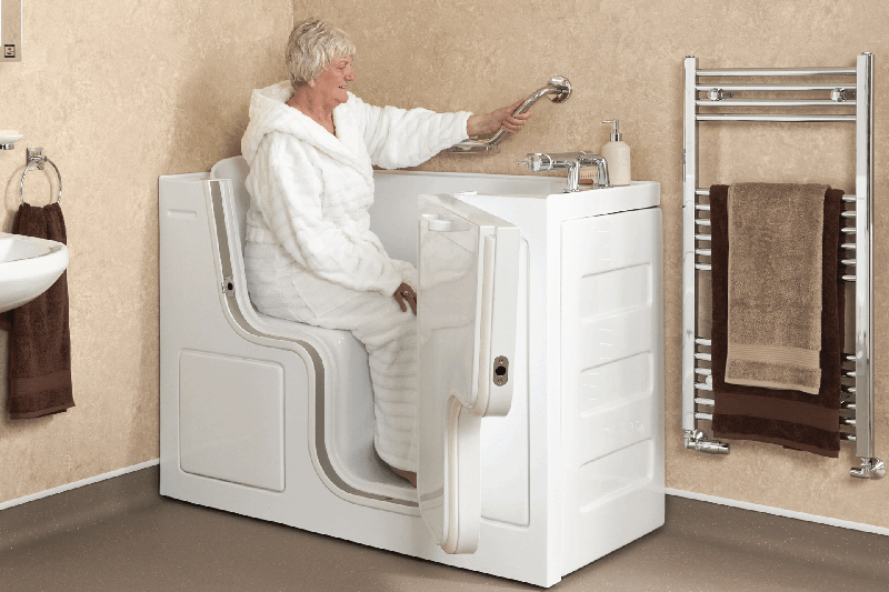 Upright Baths at MT Mobility Bath Co